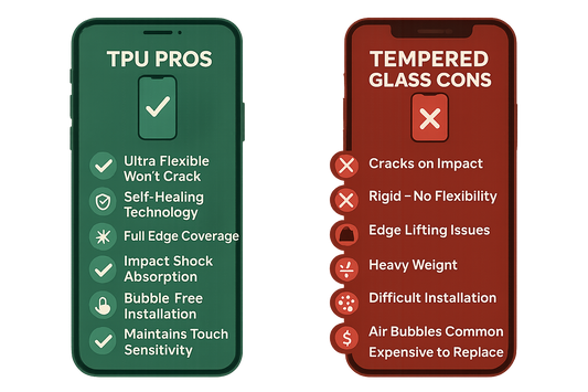 Thermoplastic Polyurethane (TPU) vs. Tempered Glass